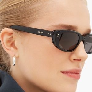 Celine | Accessories | Celine S95 Oval Cat Eye Acetate Sunglasses